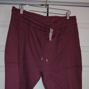 Brand new dusty rose color sweatpants size XL